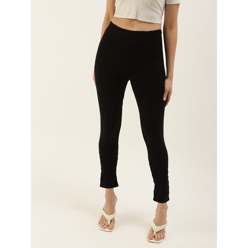 Womens Winter Leggings Black|S|M|L|XL|XXL|Black|LLGALSOF15269002