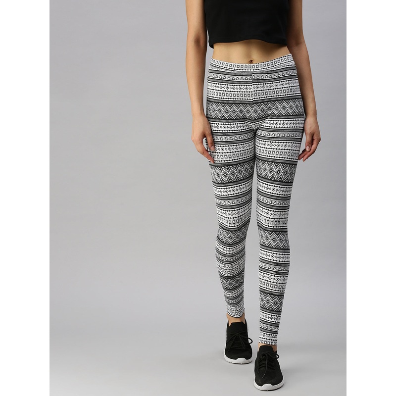 Printed Leggings-Black|S|M|L|XL|XXL|3XL|Black|LLGALAOF14050002