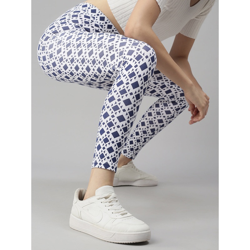 Printed Leggings-Navy Blue|S|M|L|XL|XXL|3XL|Navy Blue|LLGALAOF15054008