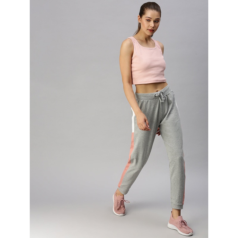 Women’s Co-Ords Sets Grey Melange & Peach