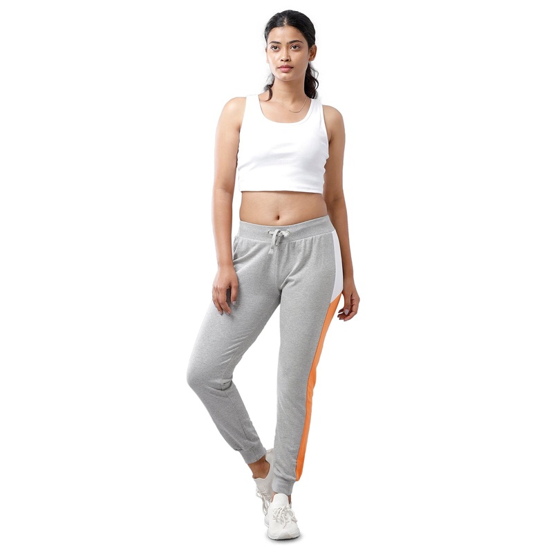 Women’s Co-Ords Sets Grey Melange & White