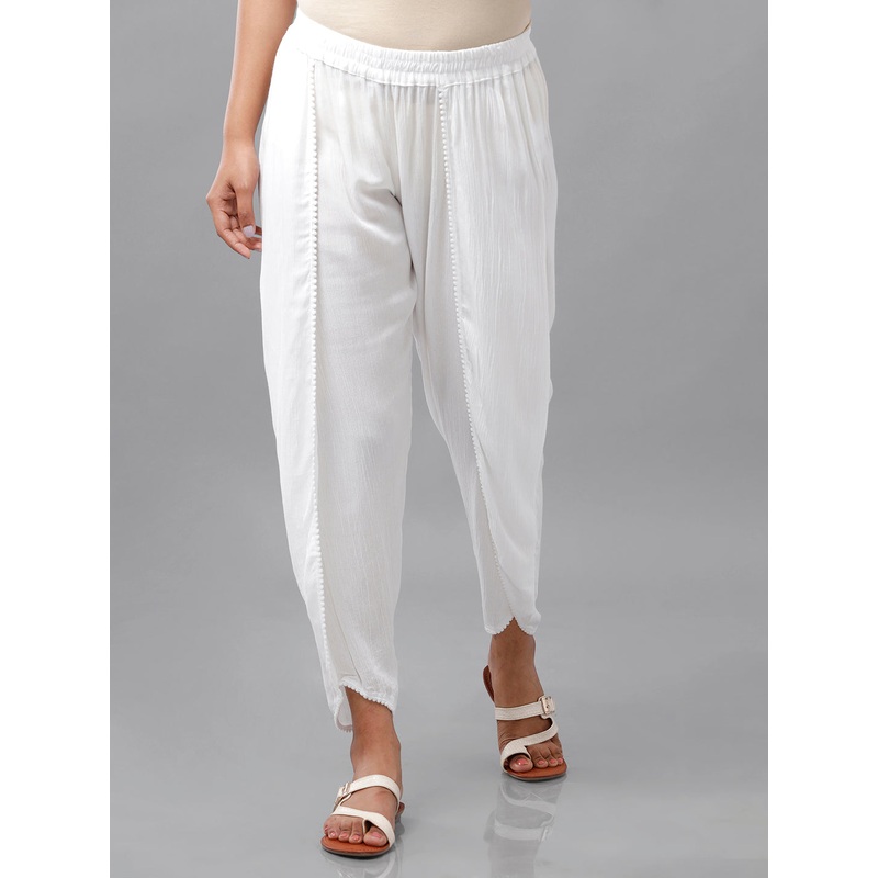 Women’s Cowl Pant Offwhite|S|M|L|XL|XXL|3XL|Offwhite|LWBCPSOF13086009