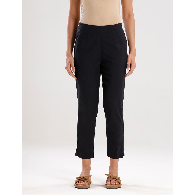 Cigarette Pant-Black|S|M|L|XL|XXL|3XL|4XL|Black|LWBCPSOWC4005002