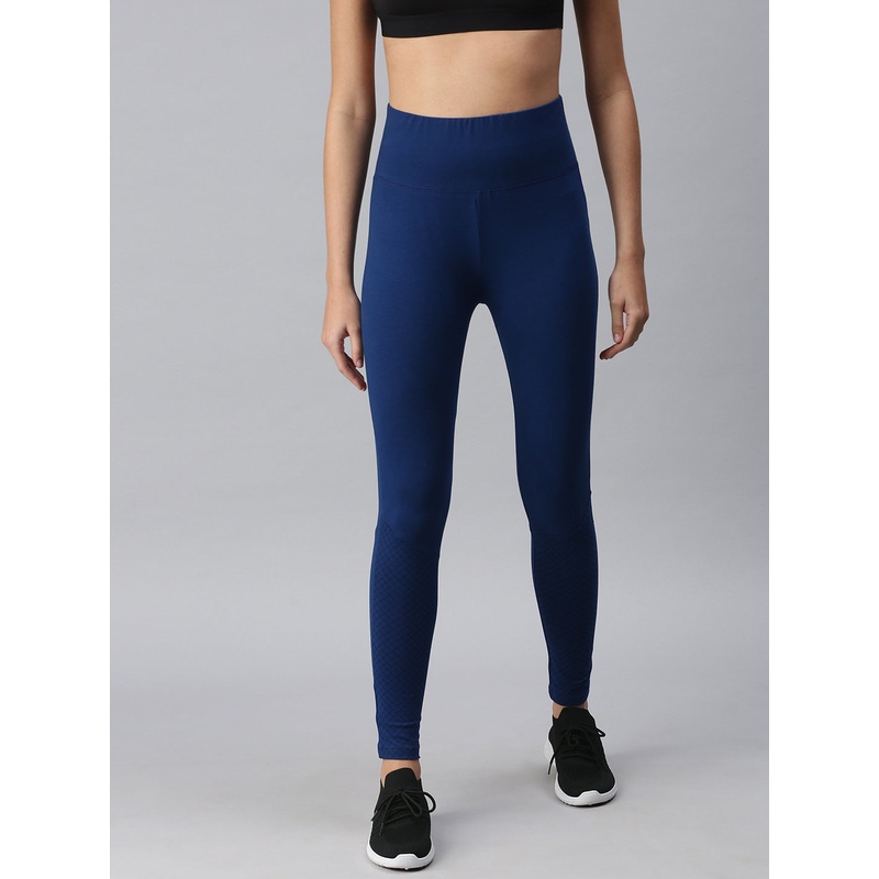 Ladies Active Wear Leggings Navy