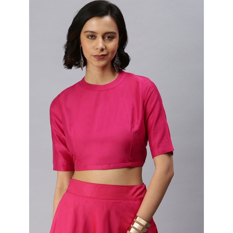 Women’s Blouse Magenta|S|M|L|XL|XXL|Magenta|LWTCTSOF13059140