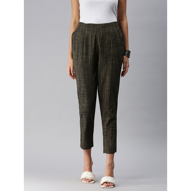 Women’s Cigarette Pant Coffee Brown
