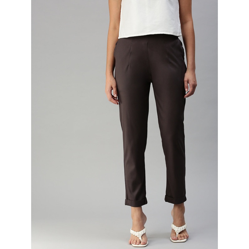 Women’s Cigarette Pant Dark Grey