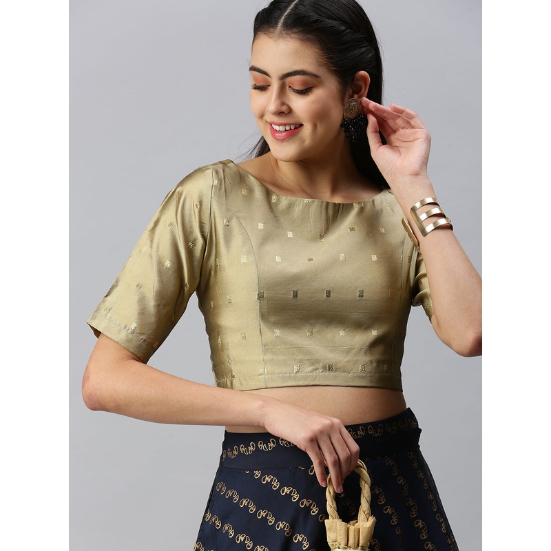 Women’s Printed Blouse Gold|S|M|L|XL|XXL|3XL|Gold|LWTCTJCF14081102