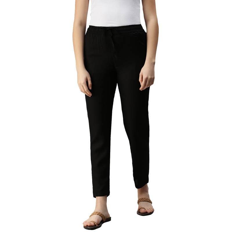 Women’s Straight Pant Black|S|M|L|XL|XXL|3XL|4XL|Black|LWBSPSOWC4001002