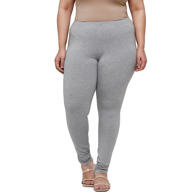 Churidar Leggings Grey Melange