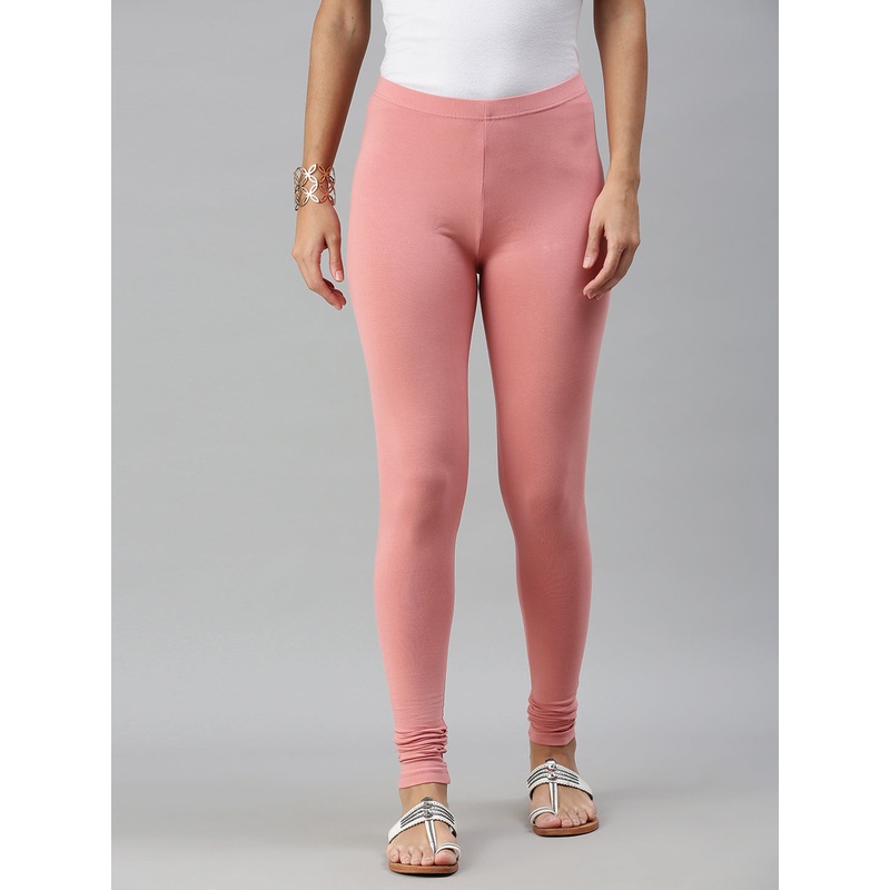 Churidar Leggings-Peach|S|M|L|XL|XXL|3XL|4XL|Peach|LLGCHSOPC200078