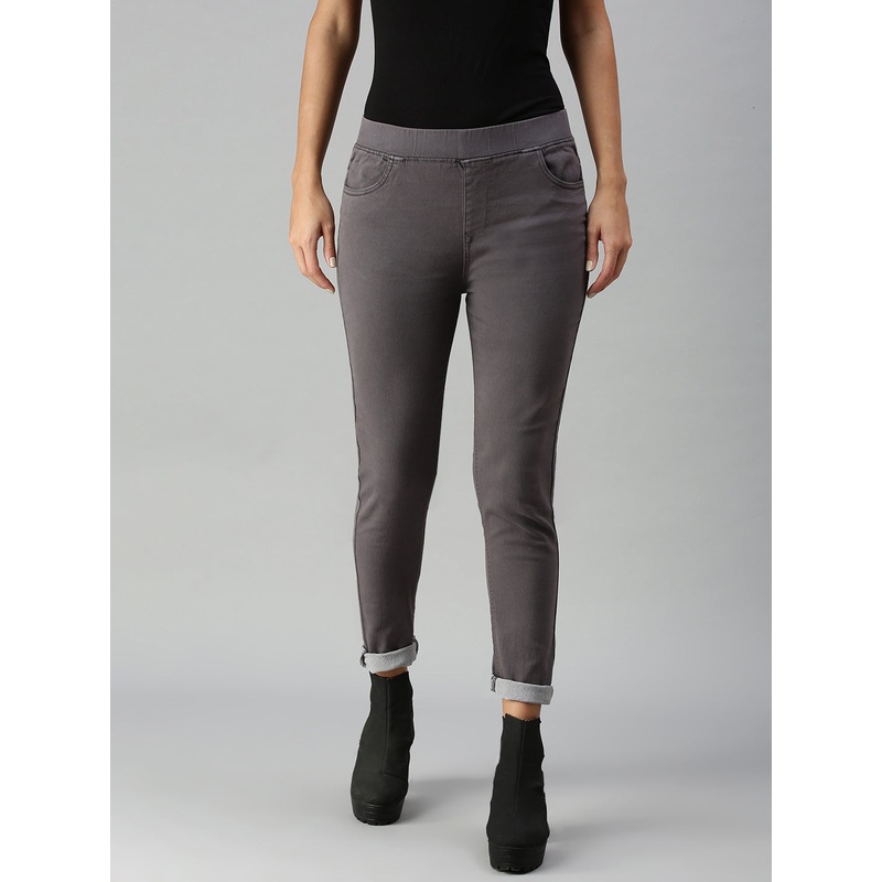 Jeggings-Dark Grey|S|M|L|XL|XXL|3XL|Dark Grey|LWBJGSOWC3033005