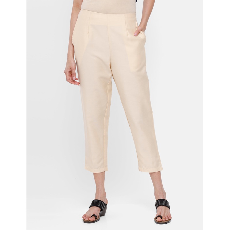 Ladies Straight Pant Beige|S|M|L|XL|XXL|Beige|LWBSPSOF13041001