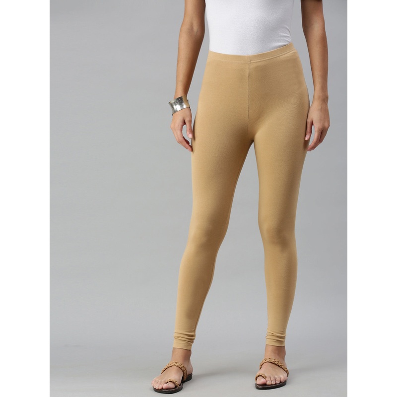 Ladies Superior Ankle Length Leggings Solid Cotton Skin