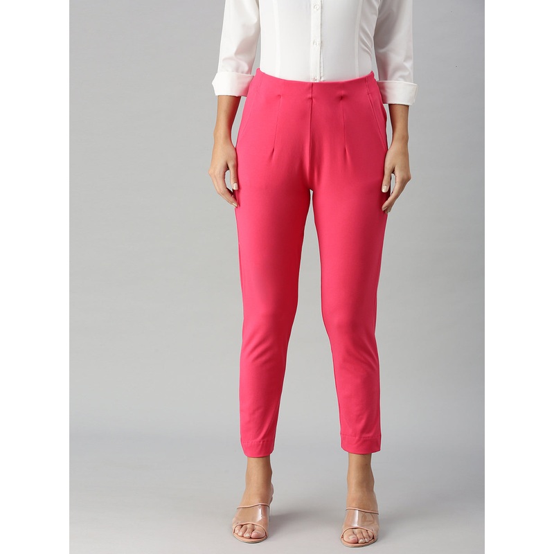 Women’s Cigarette Pant Coral|S|M|L|XL|XXL|3XL|Coral|LKBCPSOC2015020