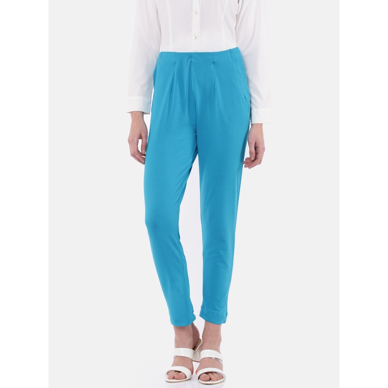 Women’s Cigarette Pant Teal|S|M|L|XL|XXL|3XL|Teal|LKBCPSOC2015061