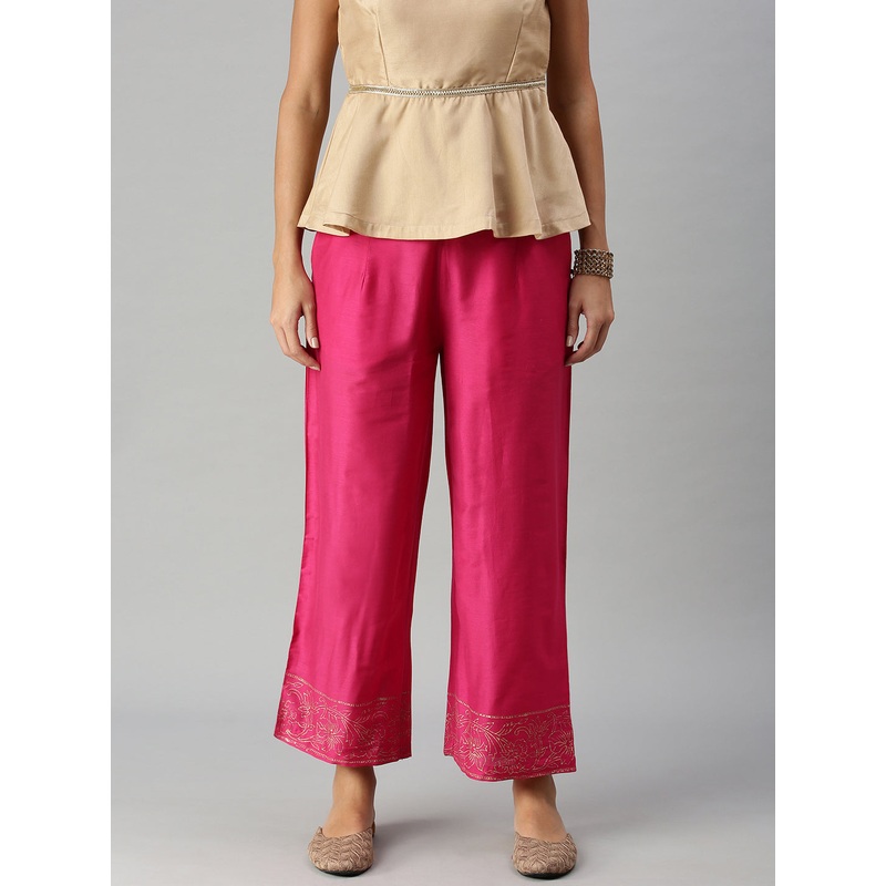 Womens Palazzo Fuchsia|S|M|L|XL|XXL|Fuchsia|LWBPZSOF13164030