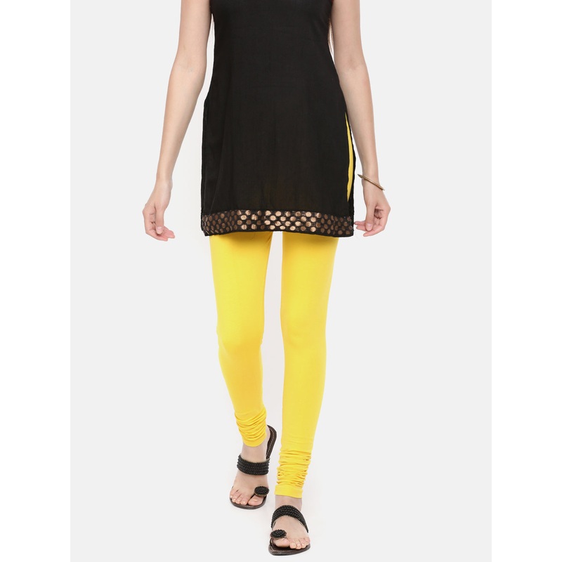 Churidar Leggings Golden Yellow