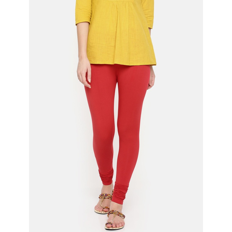 Churidar Leggings-Light Red|S|M|L|XL|XXL|3XL|4XL|Light Red|LLGCHSOPC200143