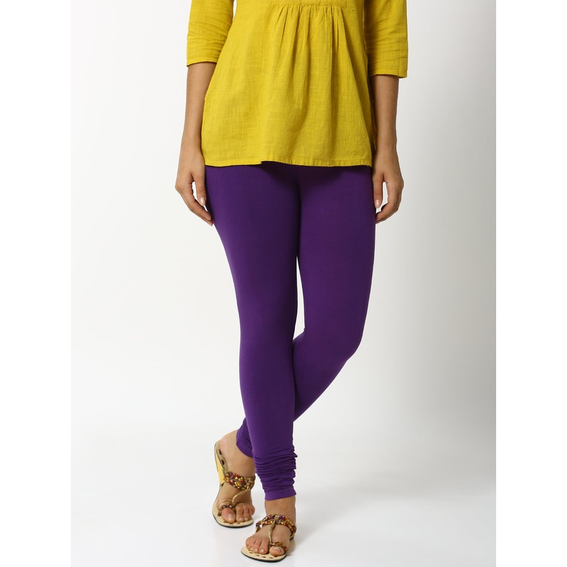 Churidar Leggings-Purple|S|M|L|XL|XXL|3XL|4XL|Purple|LLGCHSOPC200055