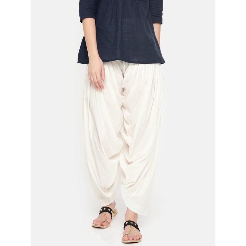 Ladies Patiala Pant Offwhite|Offwhite|FS|LWBPTSOWC3008009