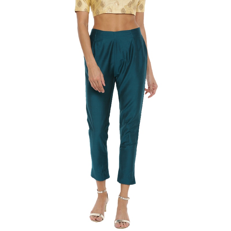 Women’s Cigarette Pant Bottle Green