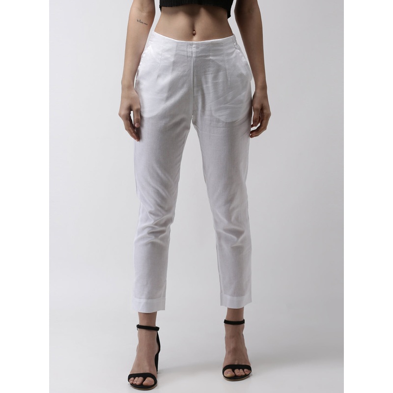 Women’s Cigarette Pant White|White|S|M|L|XL|XXL|LWBCPSOWC3005011