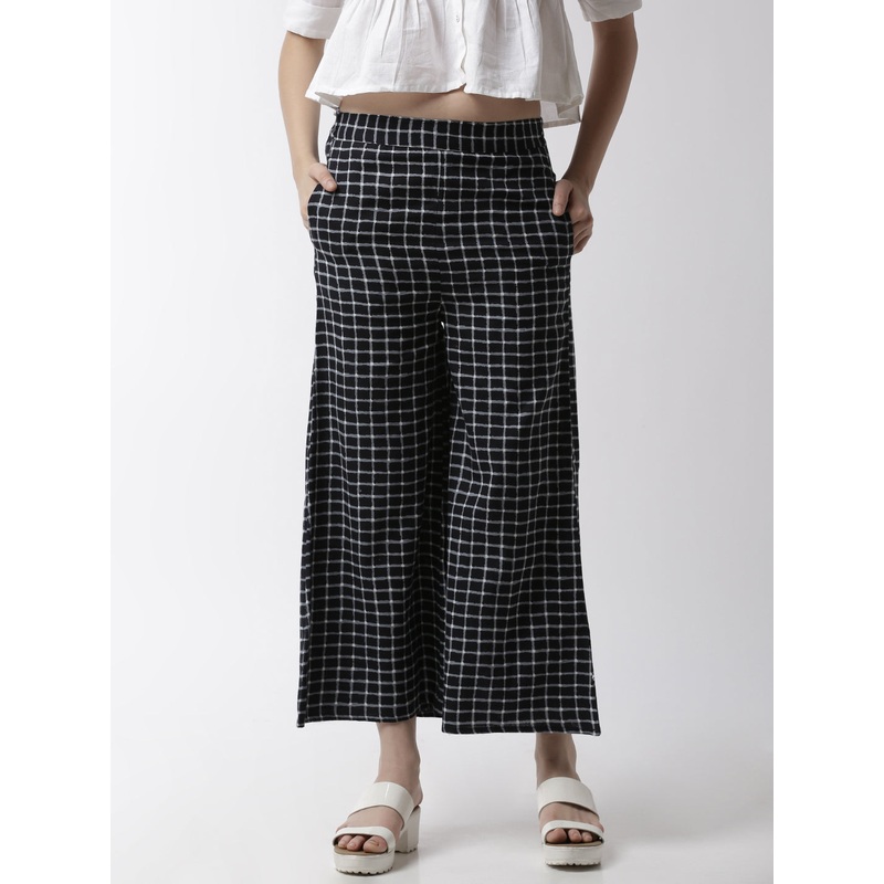 Women’s Printed Palazzo  Cotton Black