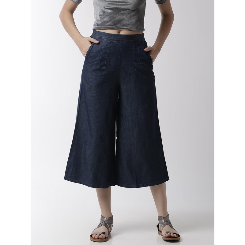 Womens Culottes Enzyme Blue|S|M|L|XL|XXL|Enzyme Blue|LWBCLSOWC3023149
