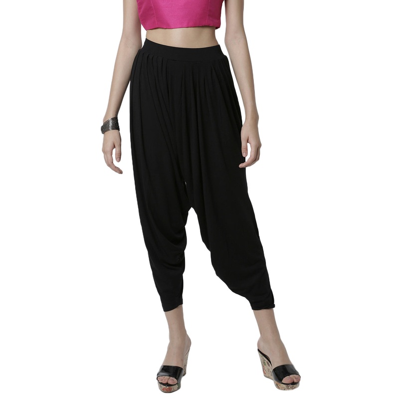 Women’s Patiala Pant Black|Black|L-XL|S-M|LKBPTSOC2012002