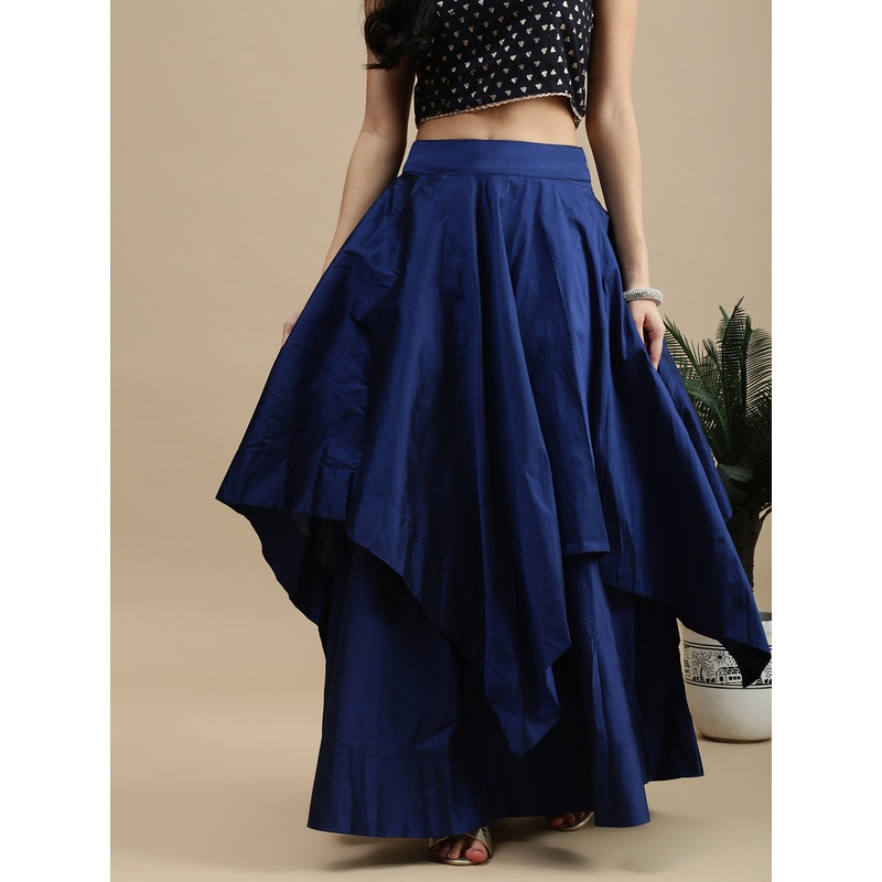 Women’s Skirt Mid Night Blue|Mid Night Blue|S|M|L|XL|XXL|LWBSKSOWC6077170