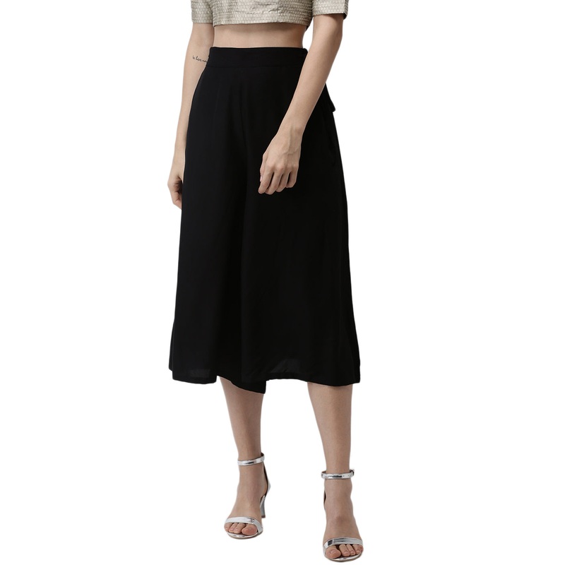 Womens Culottes Black|Black|XXL|XL|L|M|S|LWBCLSOMTWC3016002