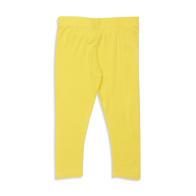 Kids – Girls Ankle Leggings Golden Yellow