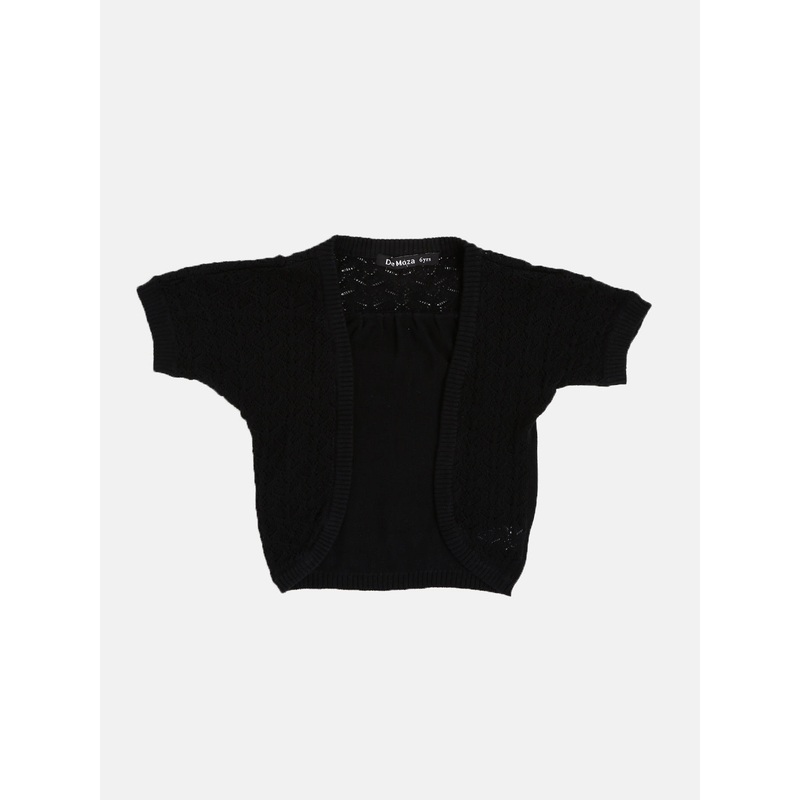 Kids – Girls Shrug Black|Black|12-13Yrs|10-11Yrs|8-9Yrs|6-7Yrs|4-5Yrs|2-3Yrs|KGSHRLSOK4133002