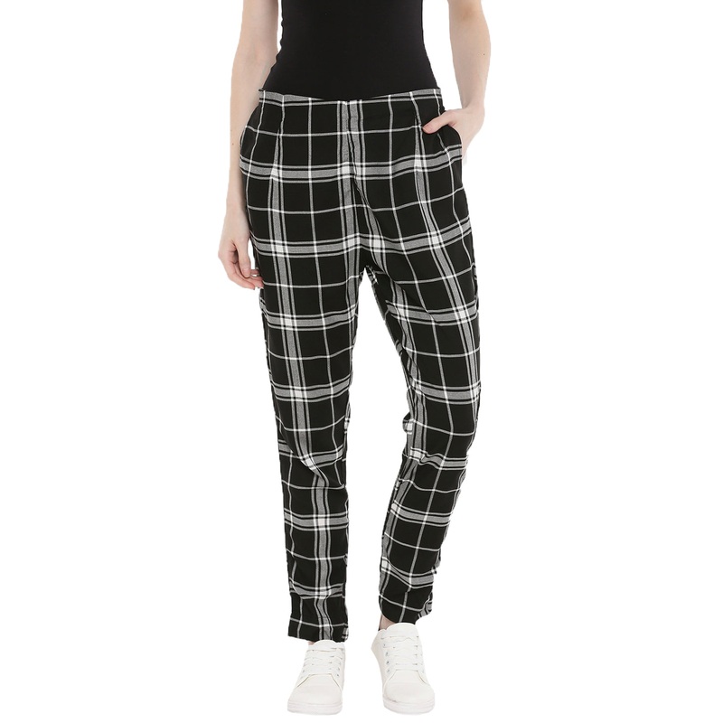 Ladies Black Cigarette Pant|Black|XXL|XL|L|M|S|LWBCPYDF5035002