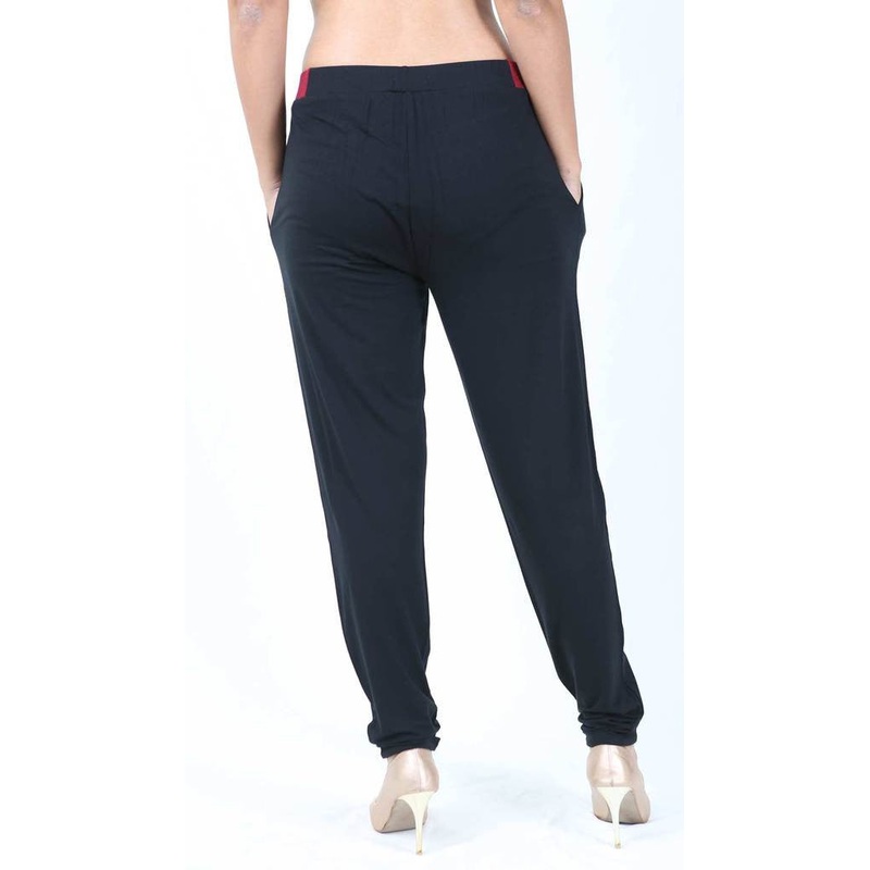 Ladies Black Pleated Pant|Black|XXL|XL|L|M|S|XS|LKBPPSOF11302