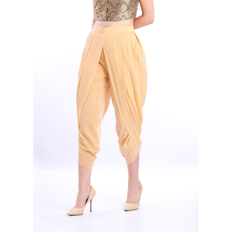 Ladies Dhoti Pant Skin|Skin|L-XL|S-M|LWBDPSOF4036091