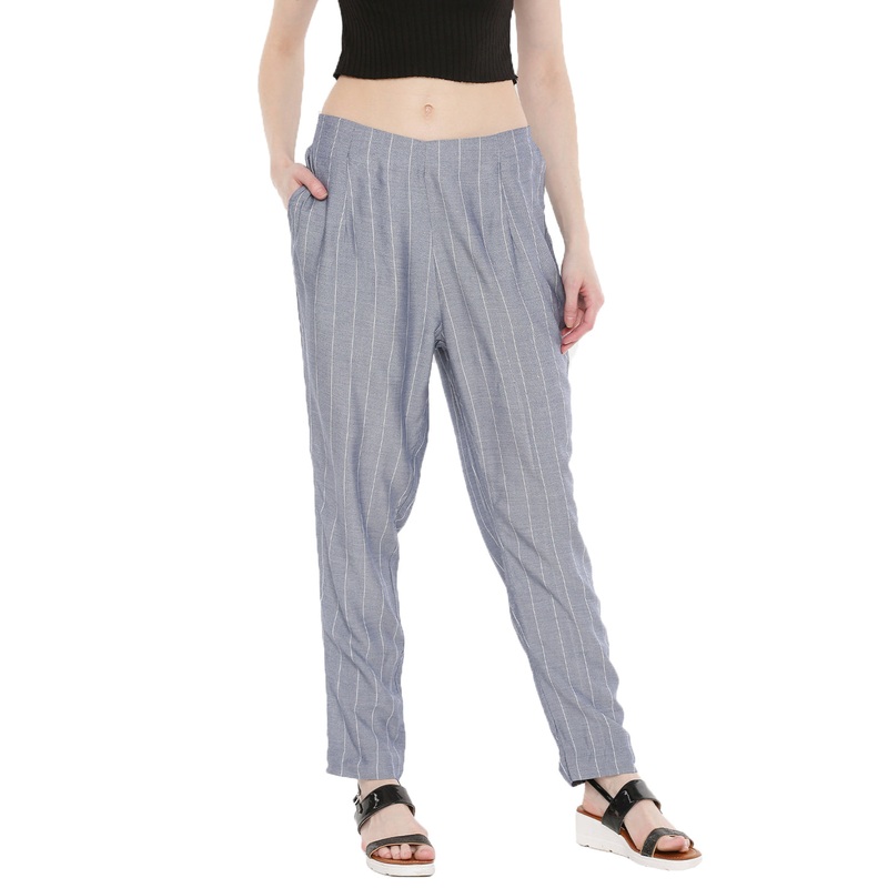 Ladies Grey Cigarette Pant|Grey|XXL|XL|L|M|S|LWBCPYDF5032033