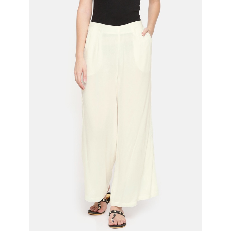 Ladies Palazzo OffWhite|Offwhite|S|M|L|XL|XXL|LWBPZSOWC3009009