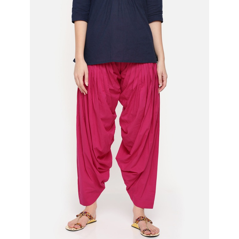 Ladies Patiala Pant Fuchsia|Fuchsia|FS|LWBPTSOWC3008030