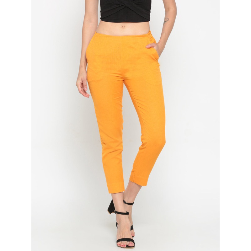 Ladies Straight Pant Mustard|Mustard|XXL|XL|L|M|S|LWBSPSOWC3005046