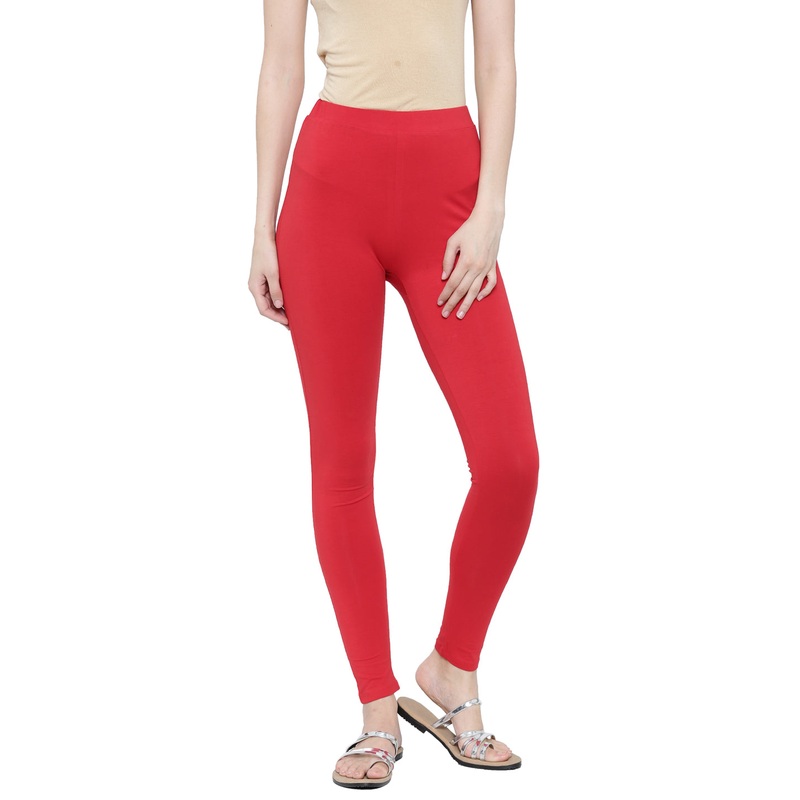 Ladies Yoga Leggings Red|Red|XXL|XL|L|M|S|XS|LLGALSOC100510