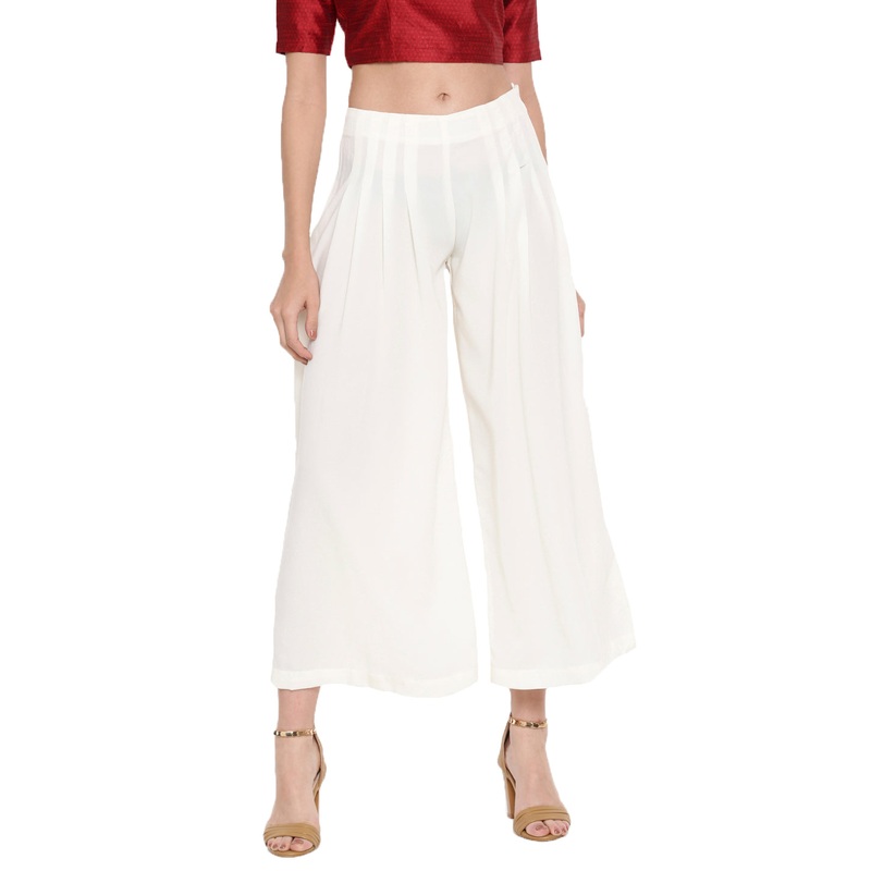 Womens Palazzo Offwhite|Offwhite|XXL|XL|L|M|S|LWBLPSOF4033009