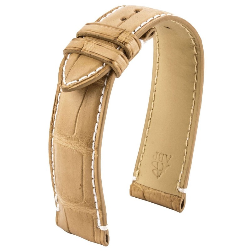 Bracelet-montre cuir – Arabian Desert – Alligator sable