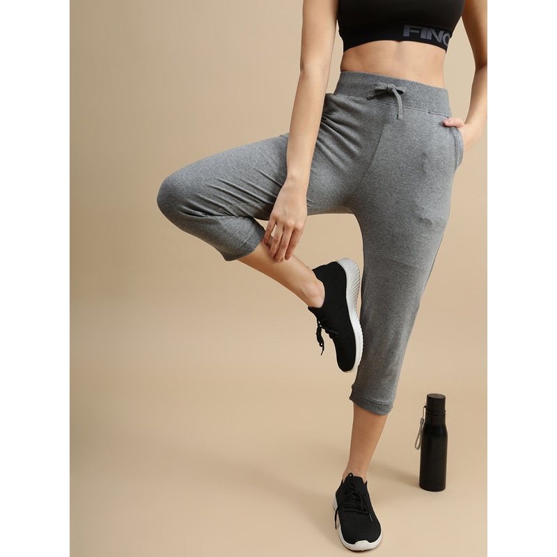 De Moza Women Athleisure Pants Anthra Melange