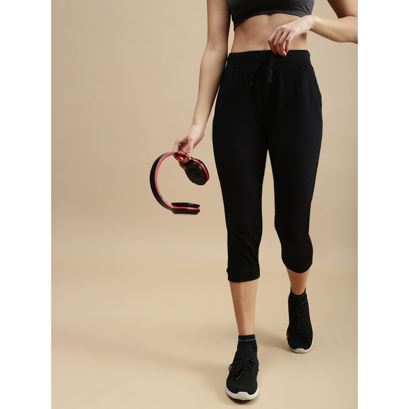 De Moza Women Athleisure Pants Black