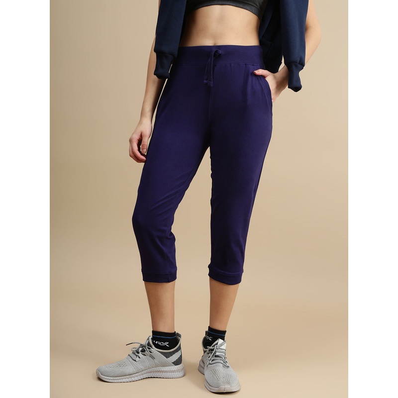 De Moza Women Athleisure Pants Navy Blue