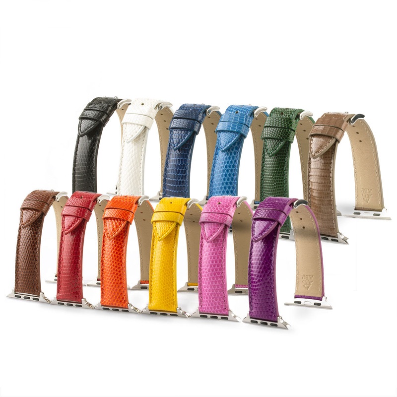 Apple Watch – Bracelet pour montre classique Essential cuir – Lzard