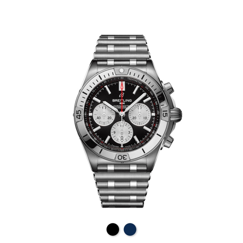 Breitling – Rubber B – Bracelet caoutchouc pour Chronomat 42mm –  Srie Bund