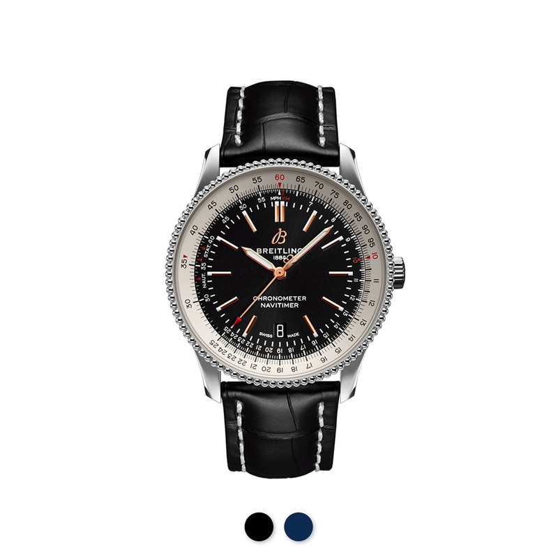 Breitling – Rubber B – Bracelet caoutchouc pour Navitimer 41mm – Srie Bund